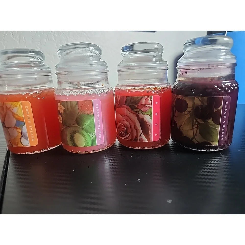 Gold Canyon Candles Variety Pack Lot Of 4, 5 Oz Jars OOP